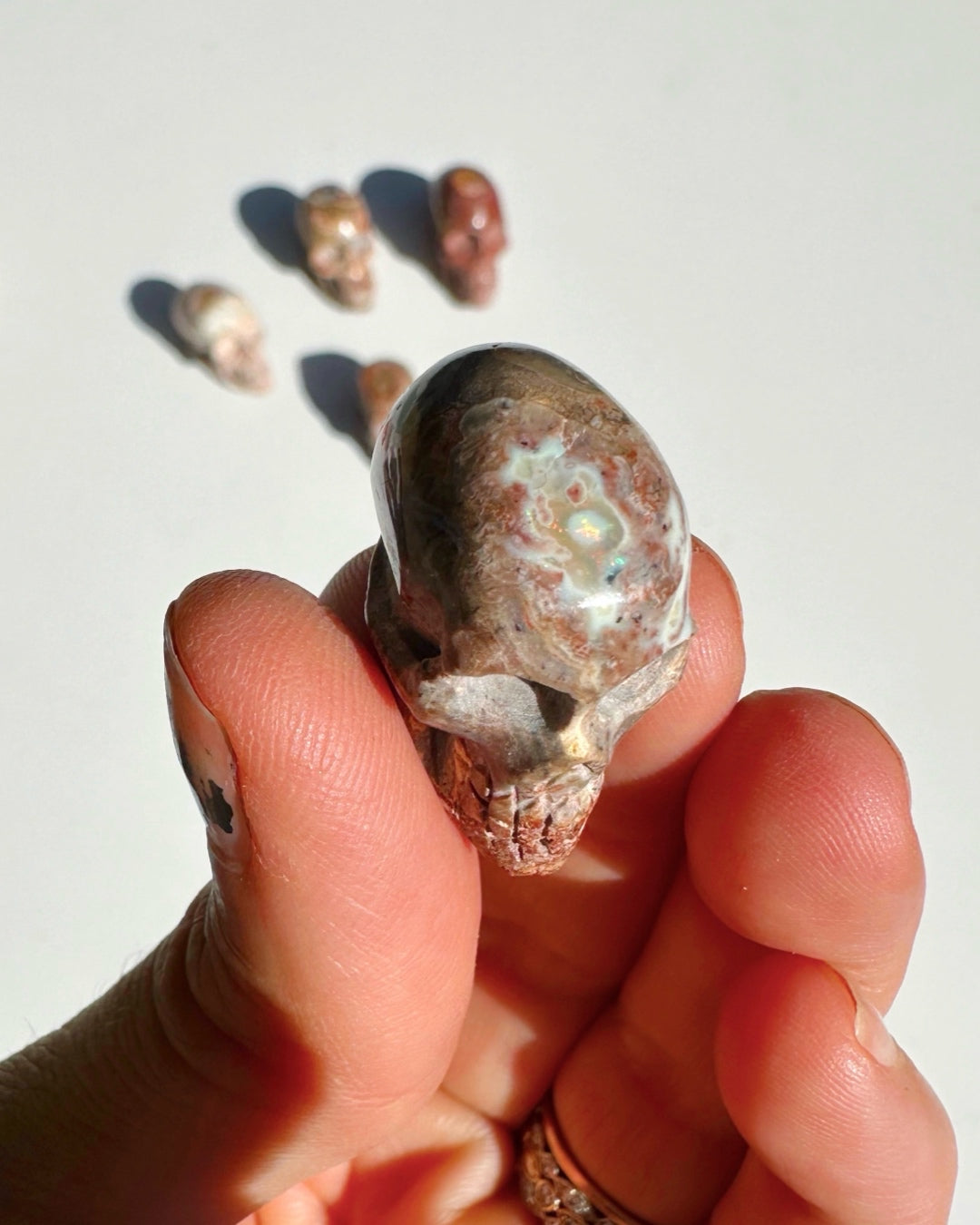 Cantera Opal Skull - Baltic Mermaid