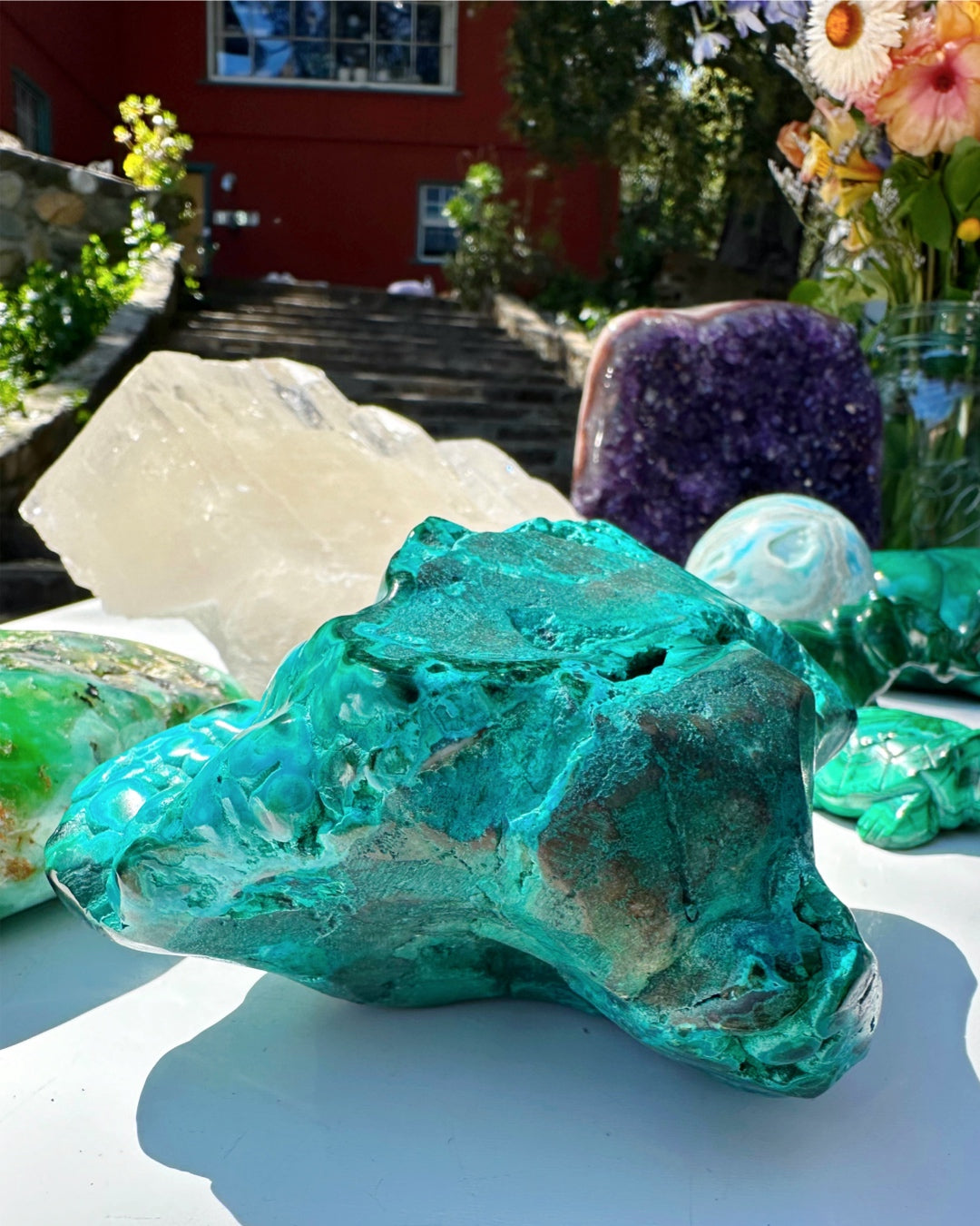 Chrysocolla w/ Malachite