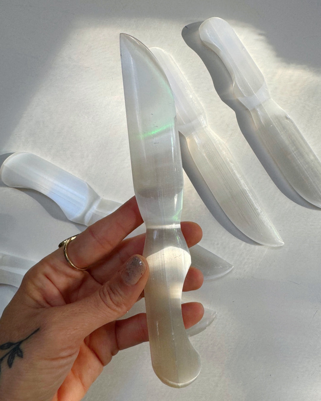 Selenite Knife - Small - Baltic Mermaid