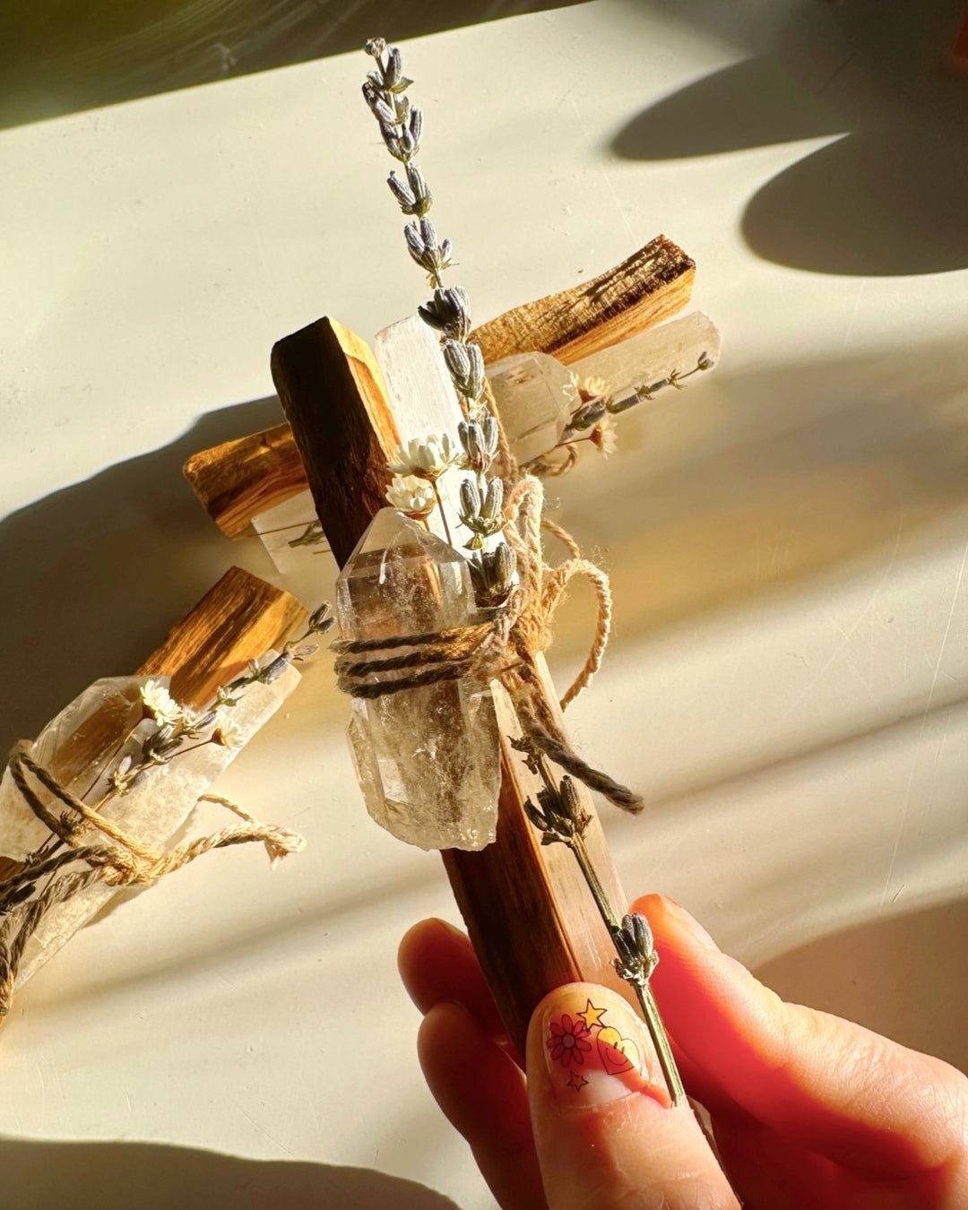 Palo Santo, Quartz & Selenite Bundle - Baltic Mermaid