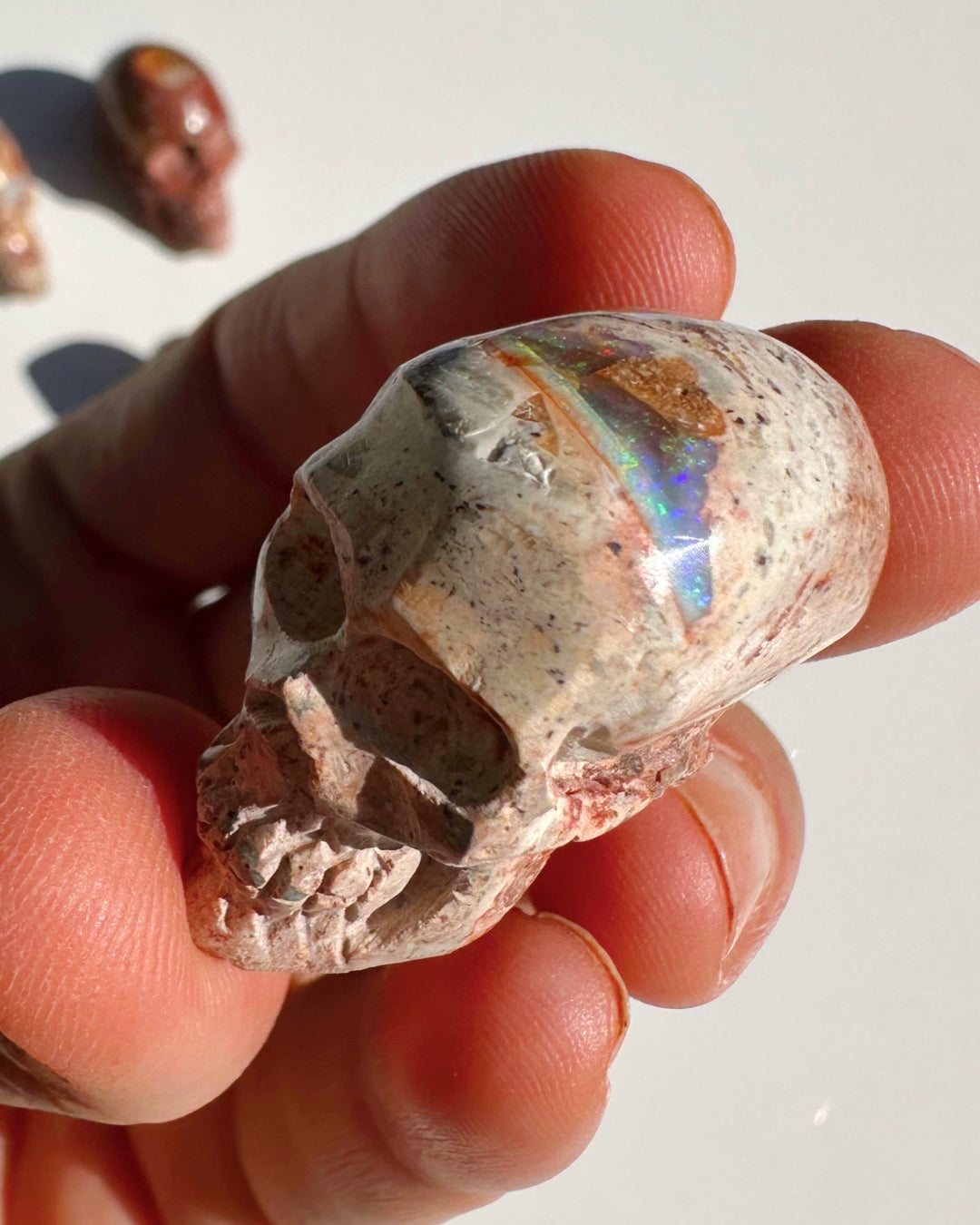 Cantera Opal Skull - Baltic Mermaid