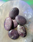 Lepidolite Palm Stones