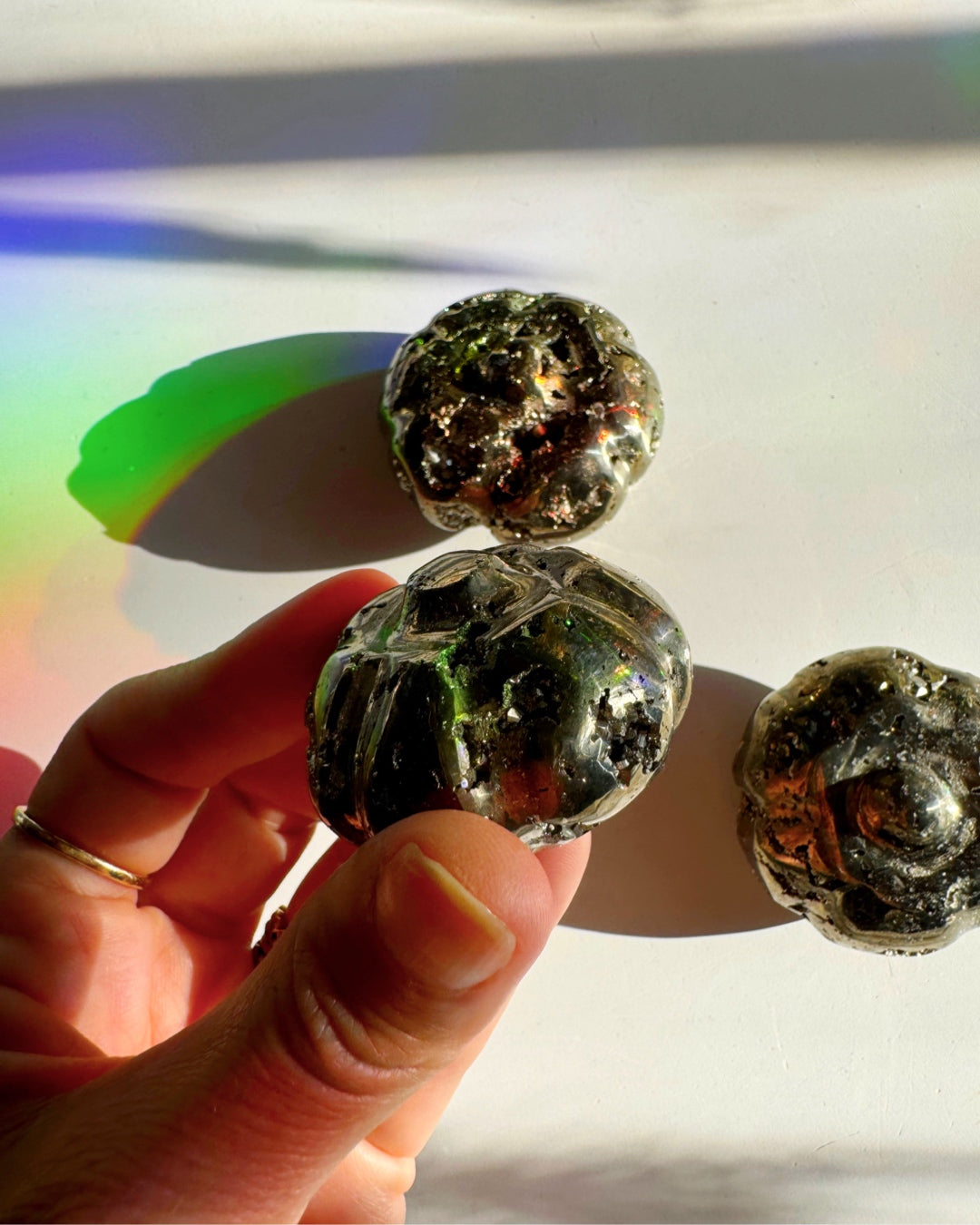 Pyrite Pumpkin - Baltic Mermaid