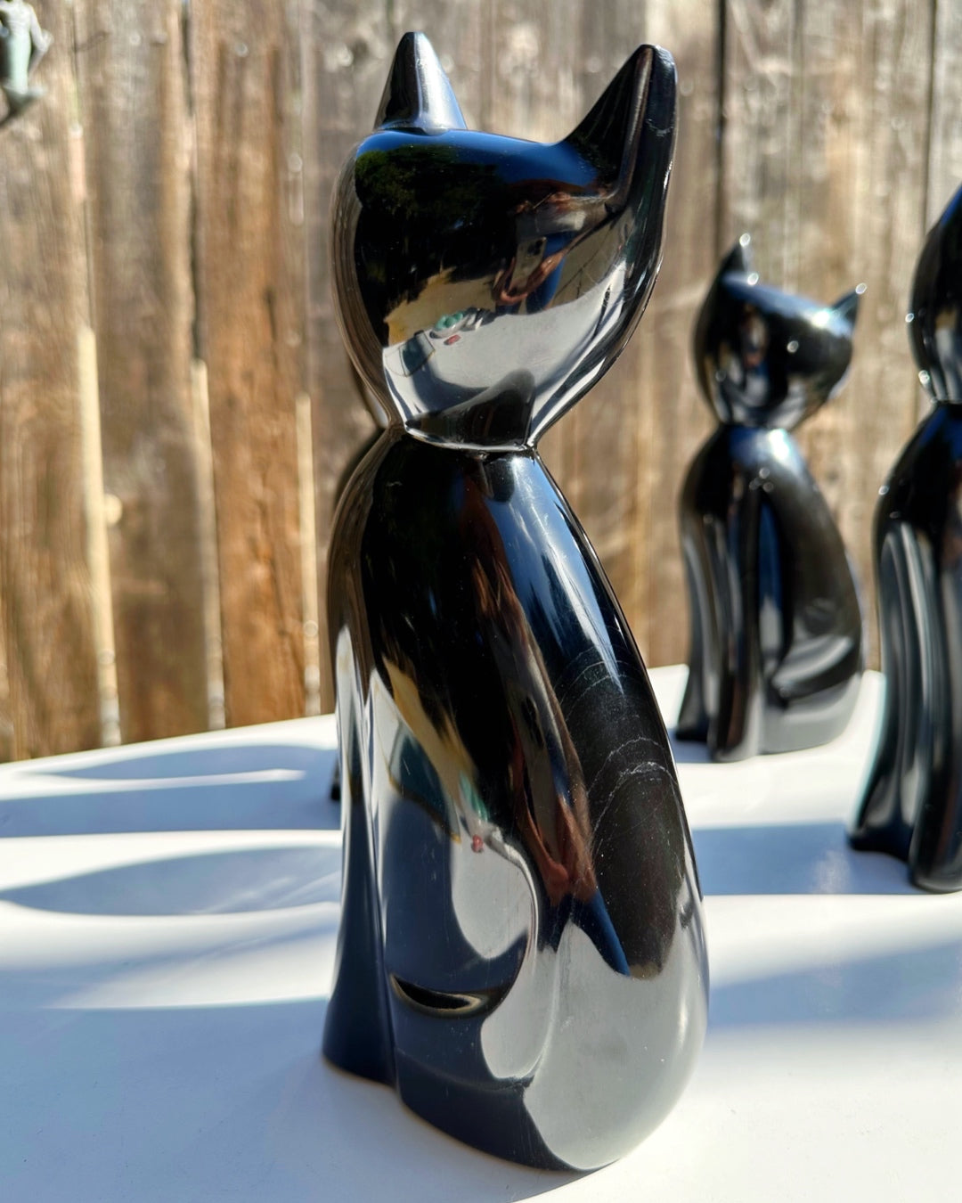 Large Marble Kitty Cat - D - Baltic Mermaid