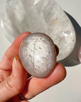 Sunstone & Peach Moonstone Palm Stone - Q