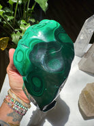 Large Polished Malachite Baltic Mermaid