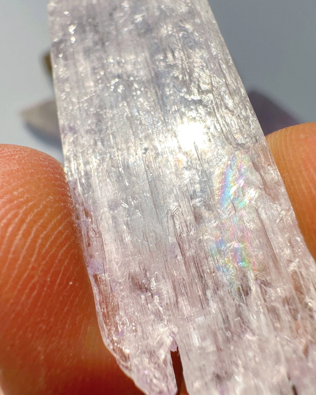 Raw Kunzite