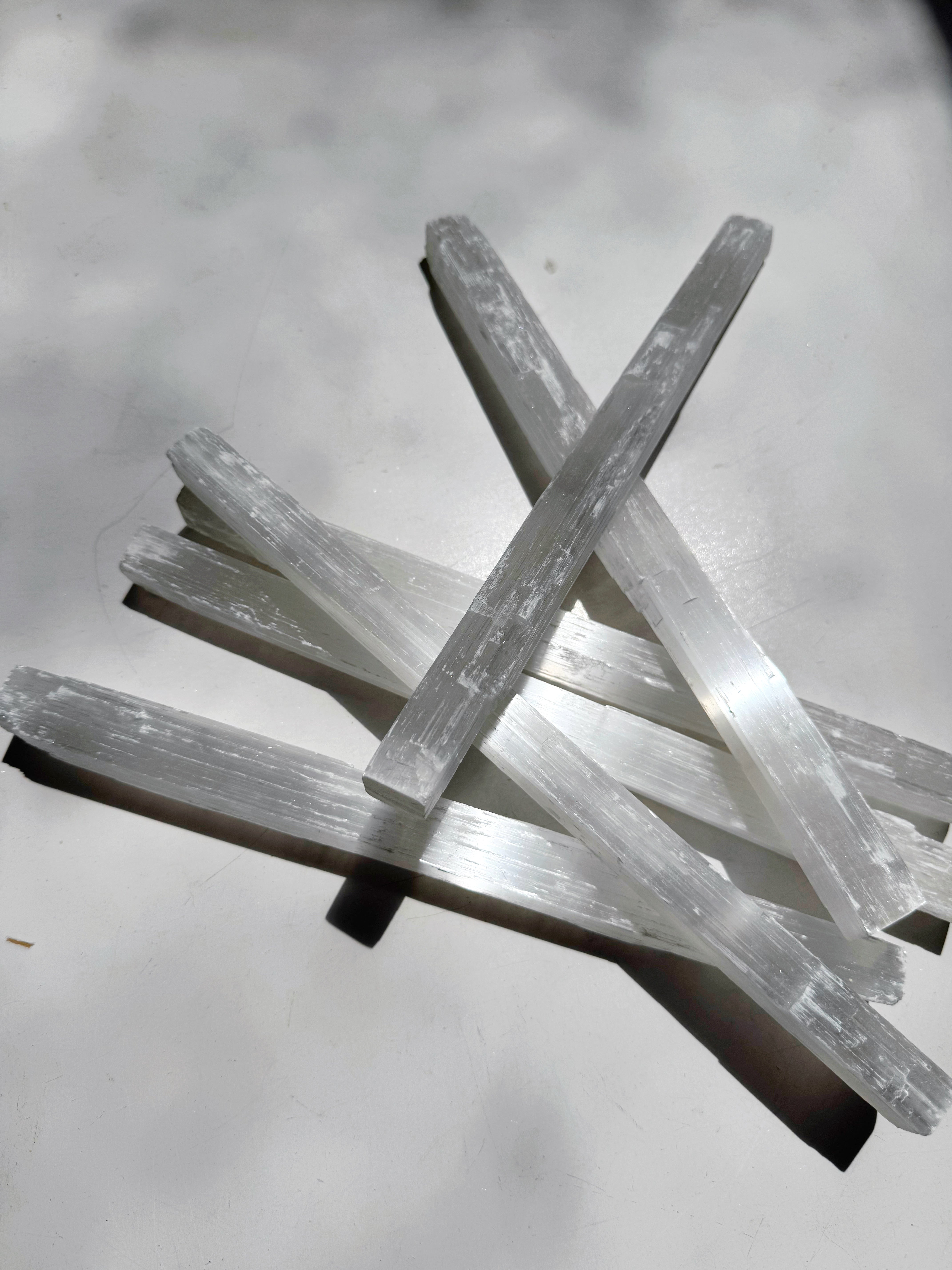 Selenite Wand - Large Baltic Mermaid