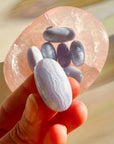 Blue Lace Agate Lingams