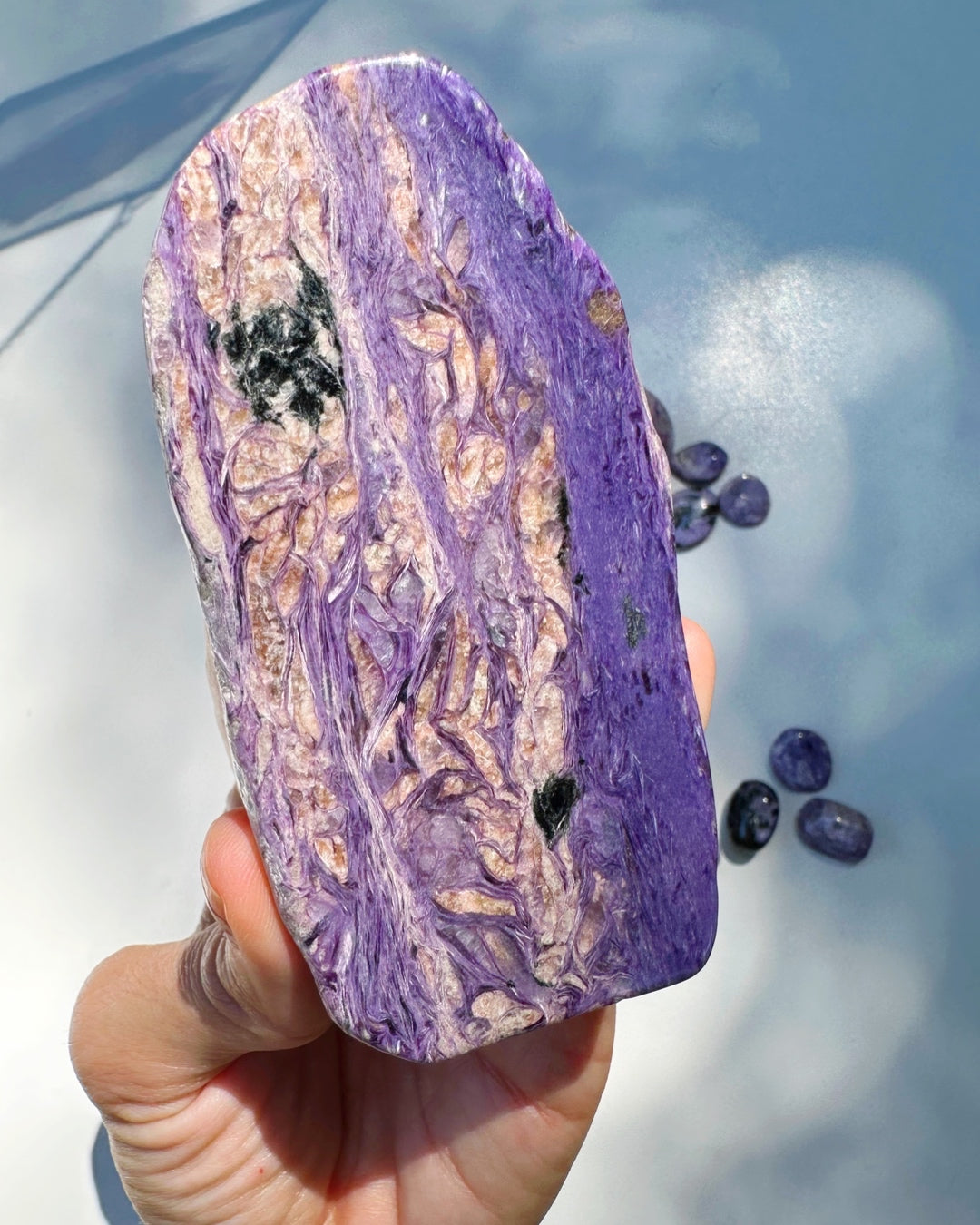 Charoite Slab - Baltic Mermaid