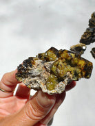 Rare Mali Green Grossular Andradite Garnet w/ Clinochlore AAA Quality Baltic Mermaid