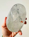 Clear Quartz Freeform w/ Chlorite Phantoms