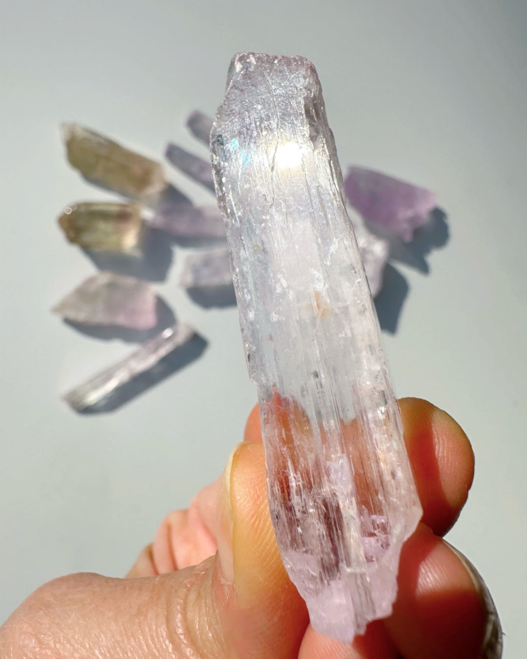 Raw Kunzite