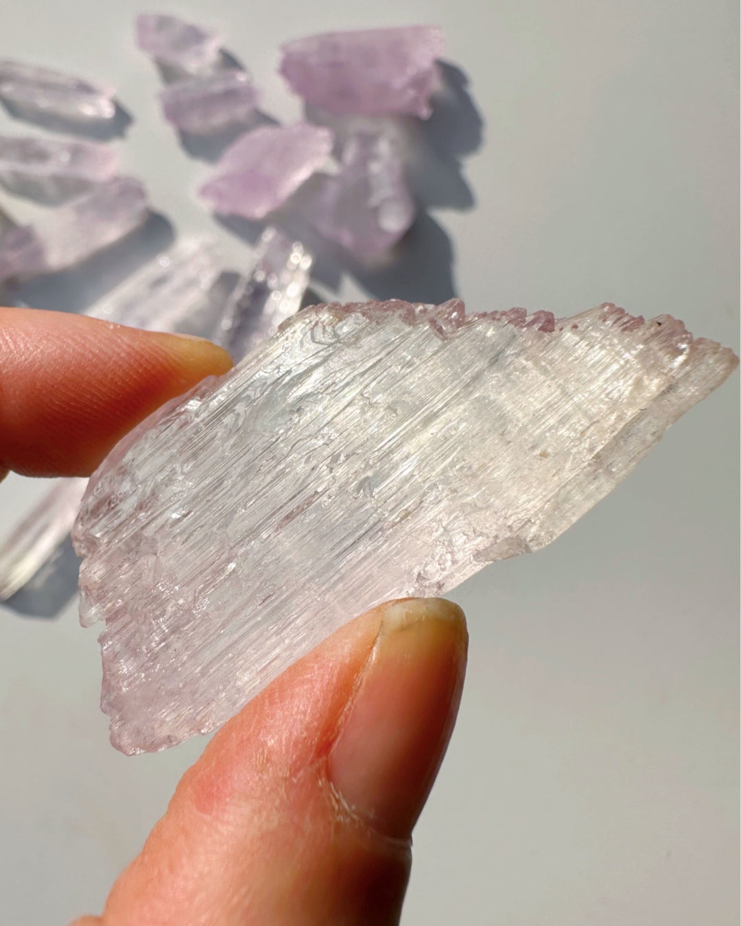 Raw Kunzite - Baltic Mermaid