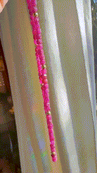 “Judy” - Ruby Gemstone Candy Necklace - Baltic Mermaid