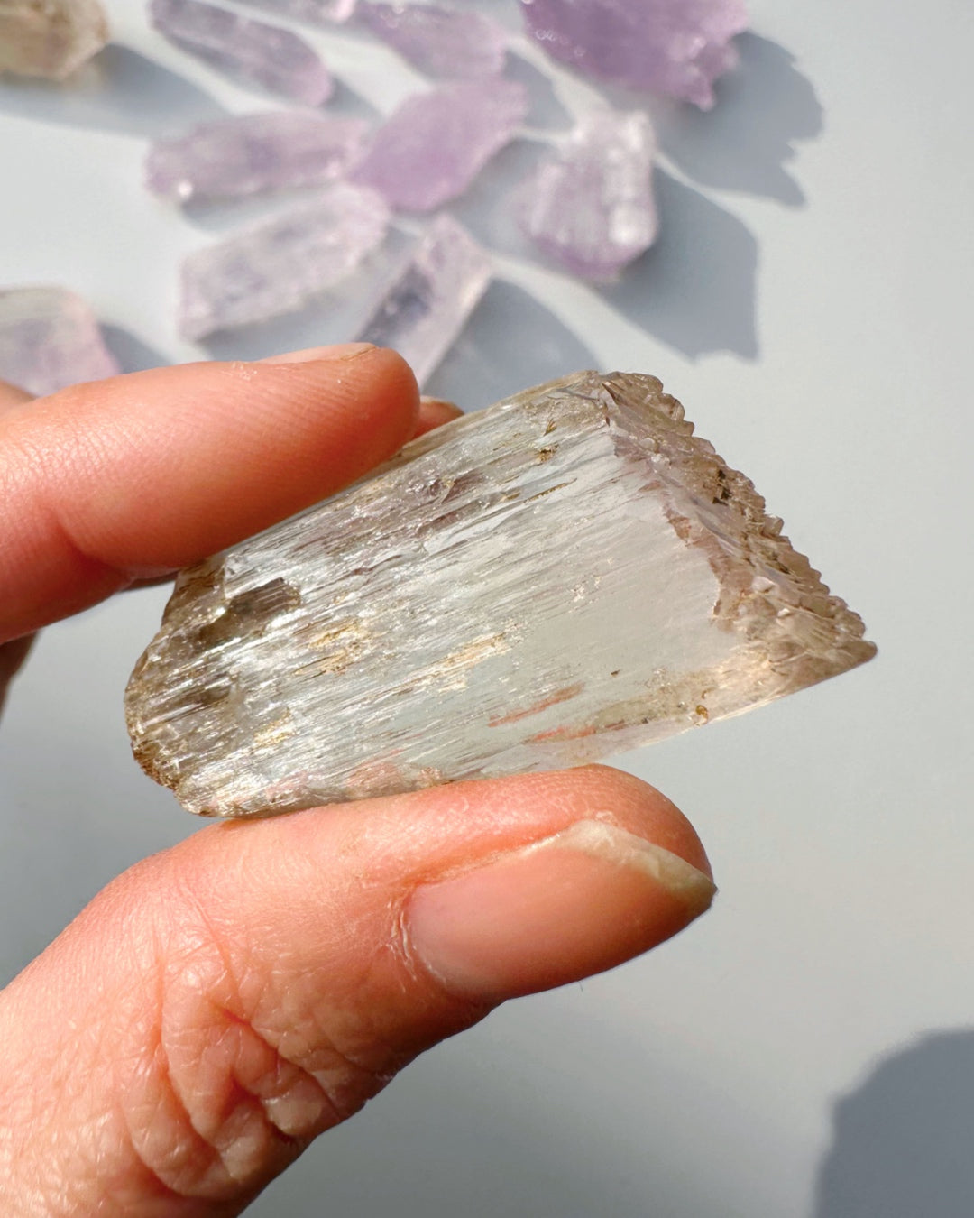 Raw Kunzite - Baltic Mermaid