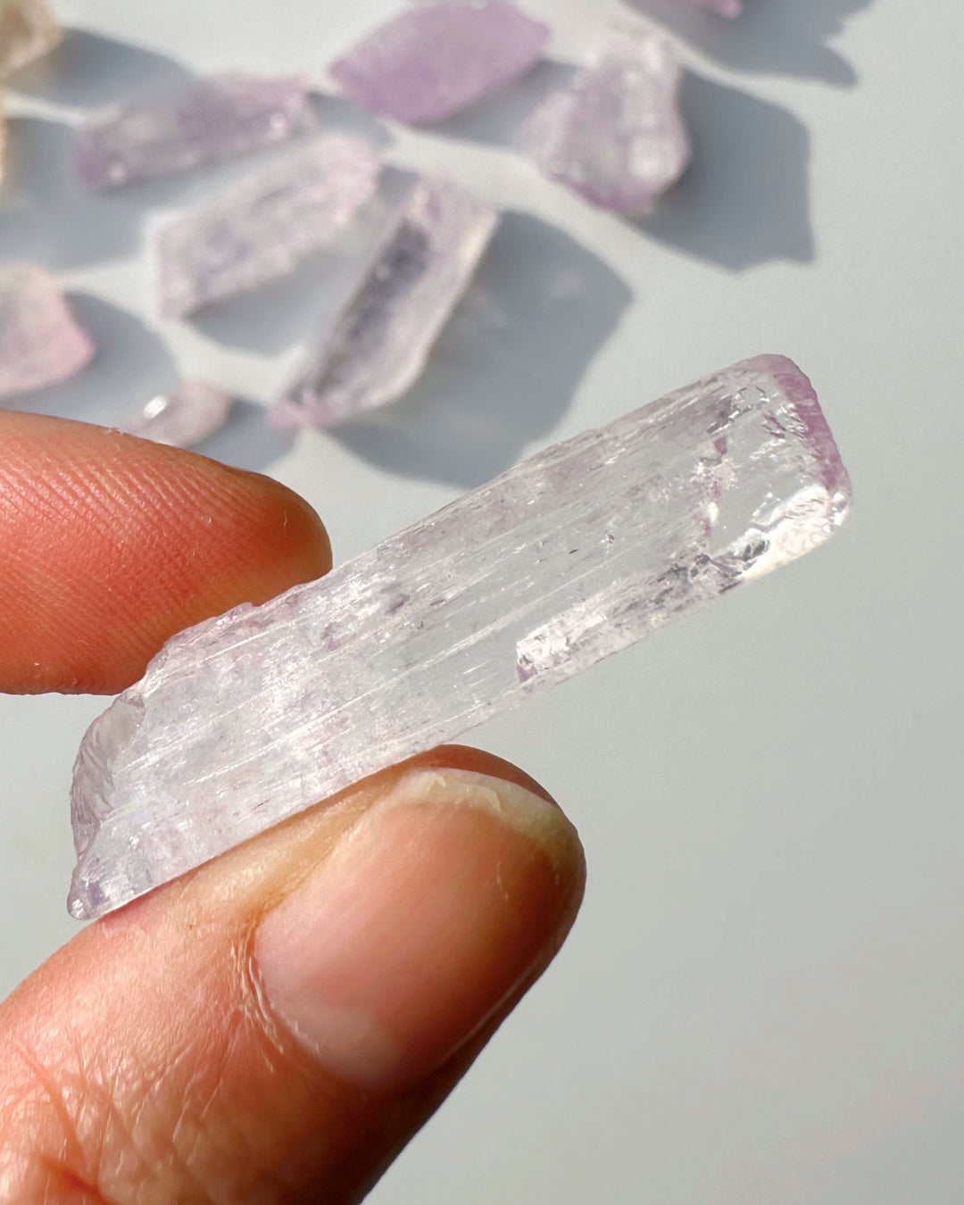 Raw Kunzite