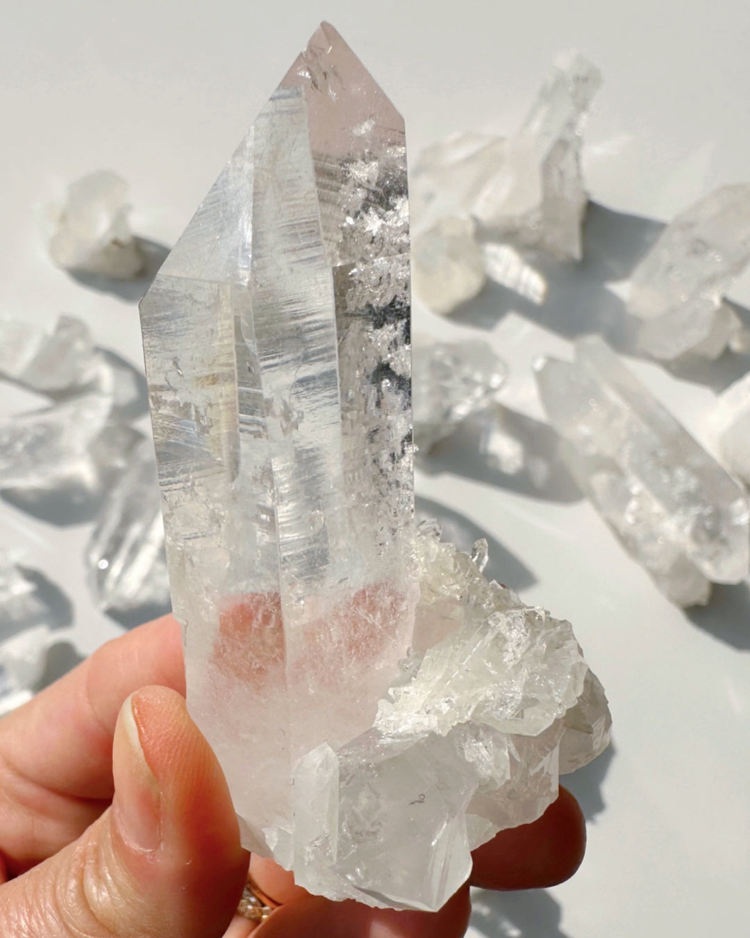 Arkansas Quartz Point E - Super Clear