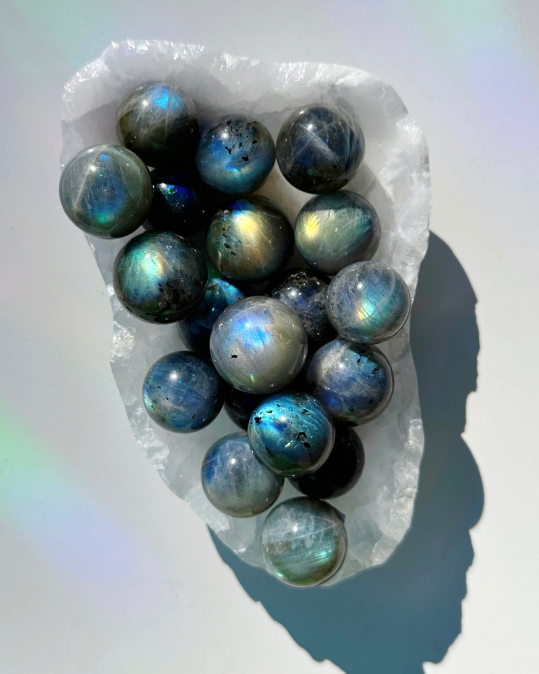 Labradorite Mini Spheres AAA - Baltic Mermaid