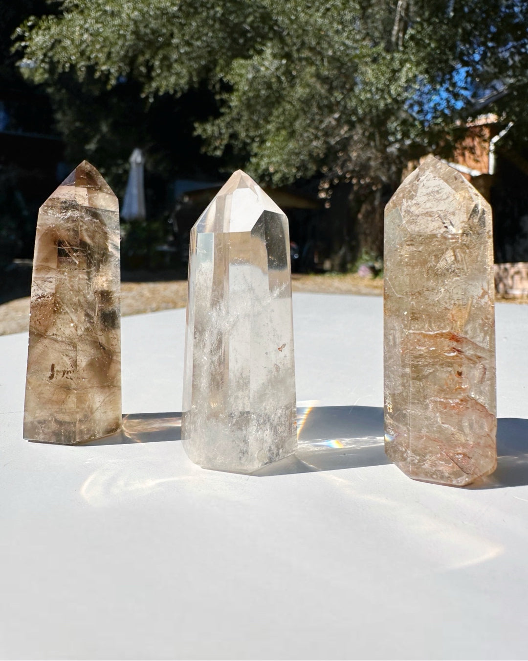 Smoky Quartz Towers - Small - Baltic Mermaid