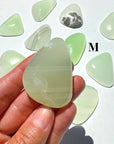 Green Calcite Cabs