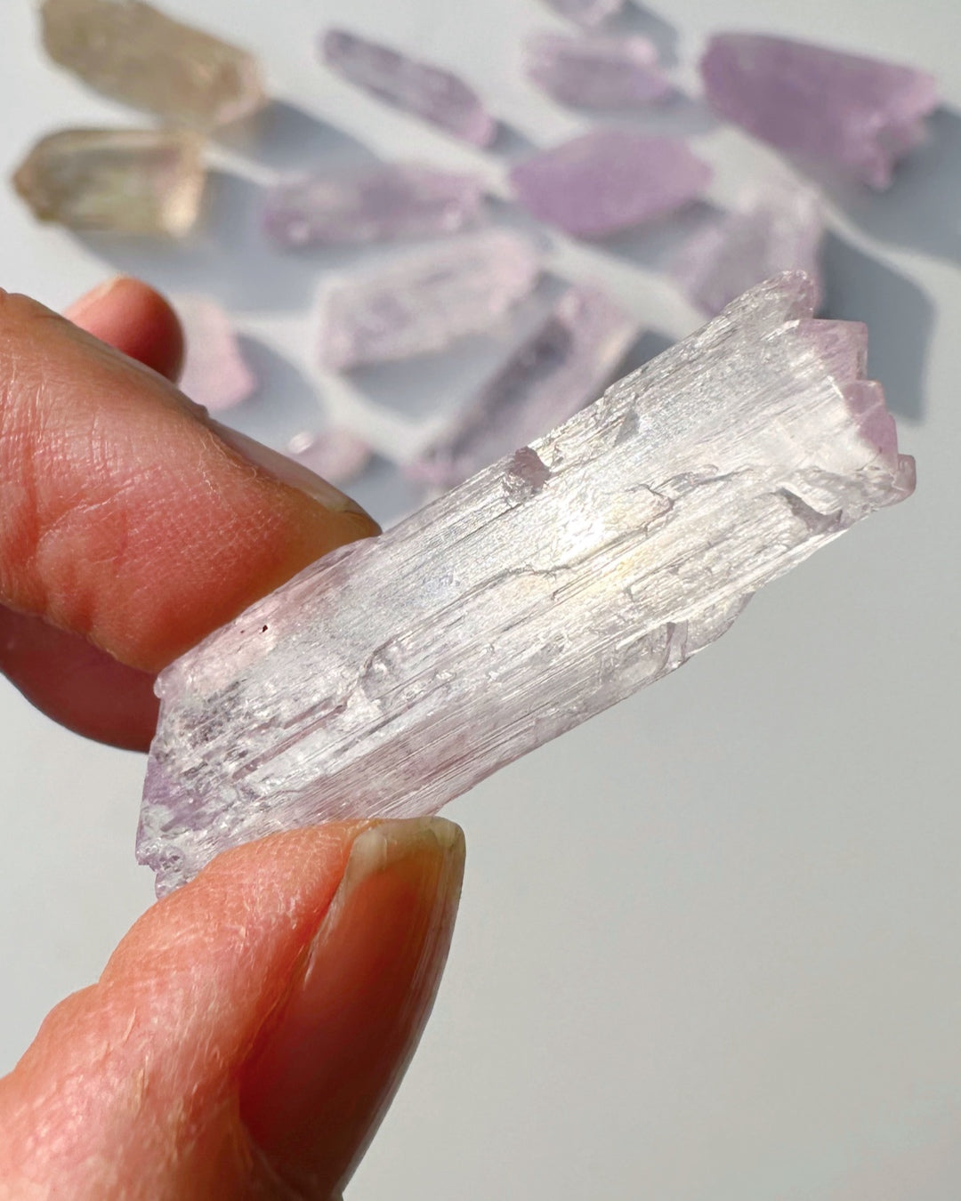 Raw Kunzite - Baltic Mermaid