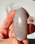 Sunstone & Peach Moonstone Palm Stone - P