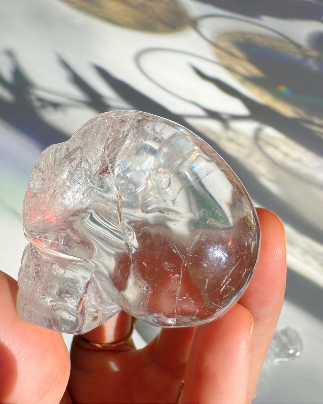 Clear Quartz Skull - Baltic Mermaid