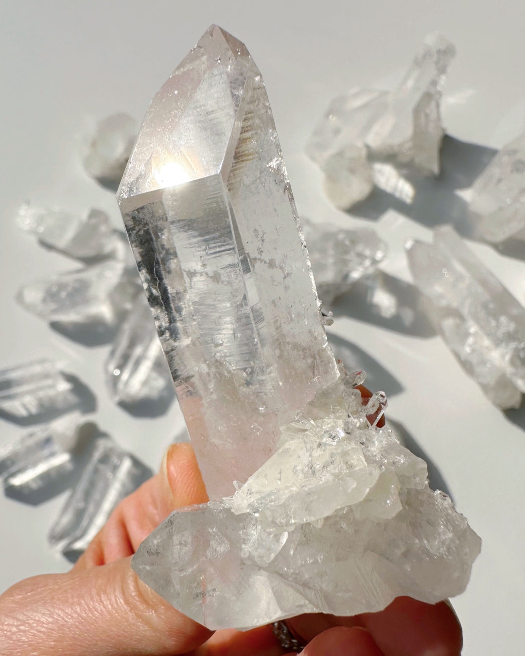 Arkansas Quartz Point E - Super Clear