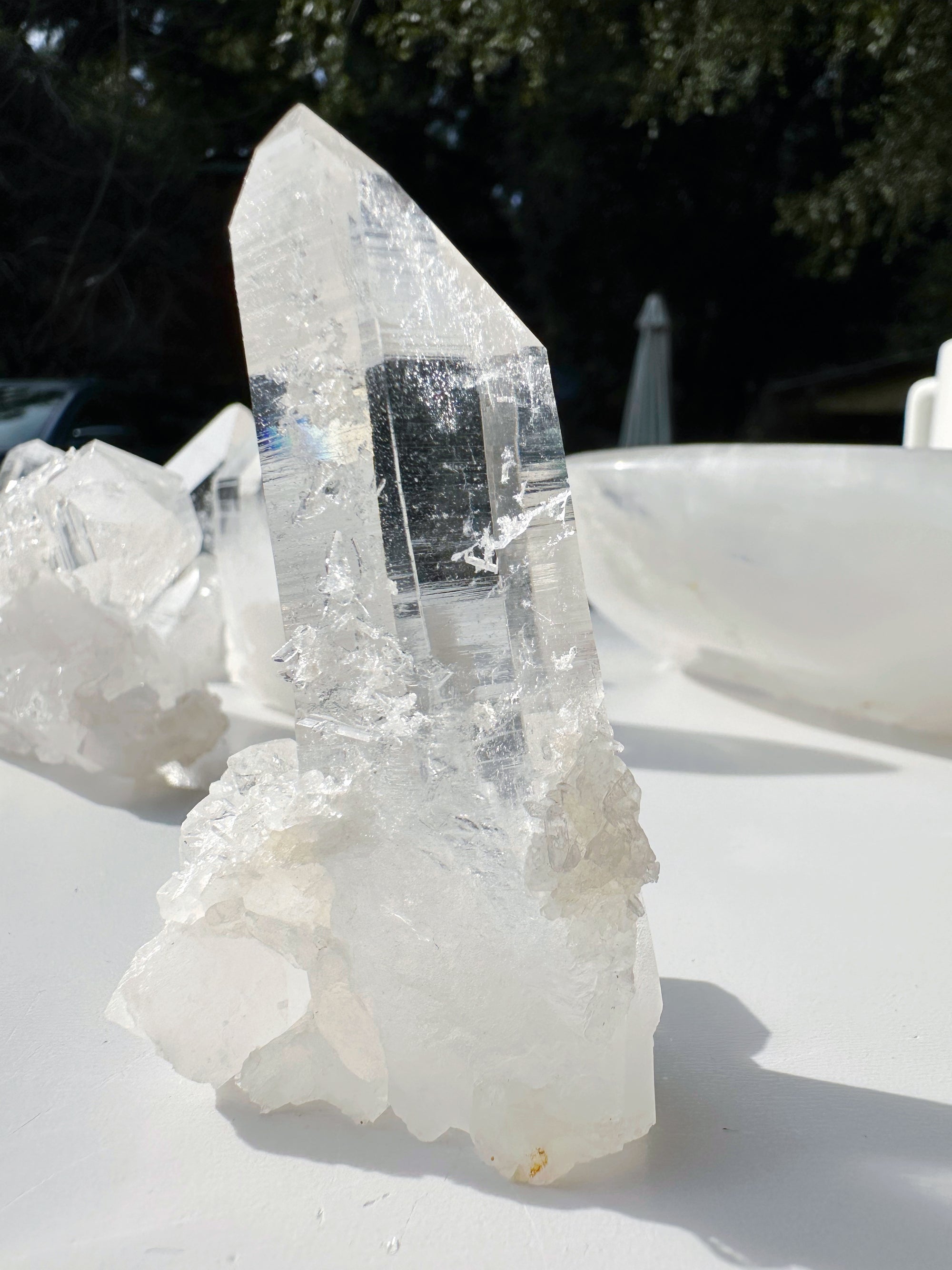 Arkansas Quartz Point E - Super Clear