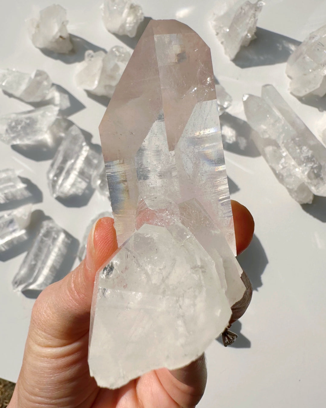 Arkansas Quartz Point C - Super Clear