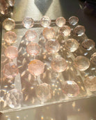 Mini Faceted Rose Quartz Sphere - Baltic Mermaid