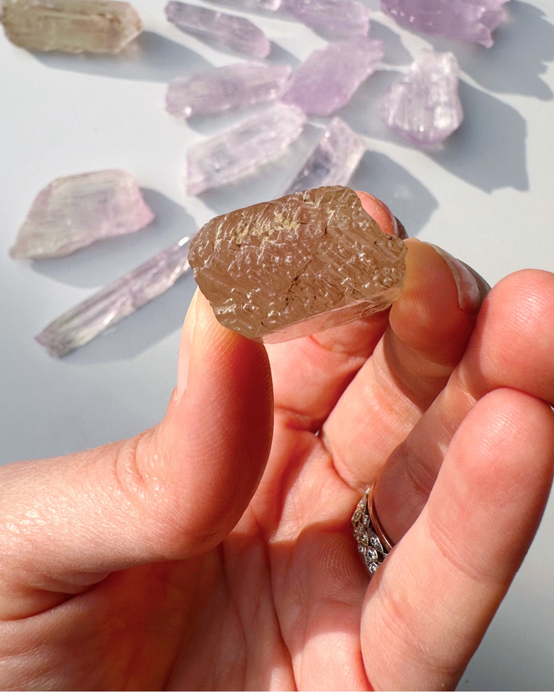 Raw Kunzite - Baltic Mermaid