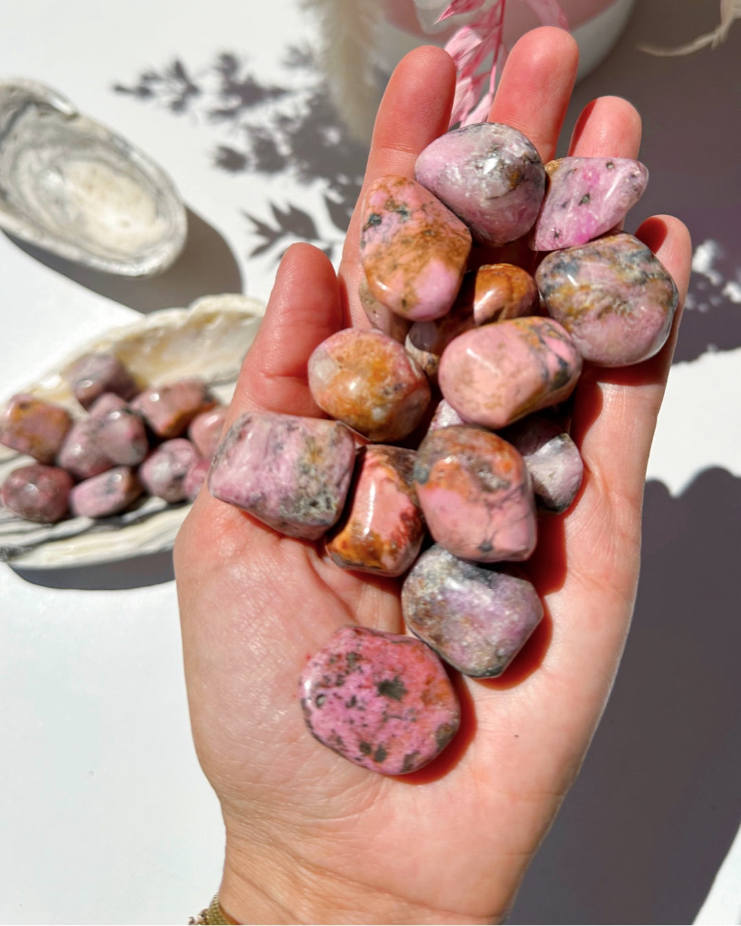 Cobalto Calcite Tumbled Stones - Baltic Mermaid