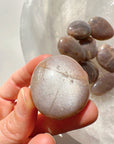 Sunstone & Peach Moonstone Palm Stone - J