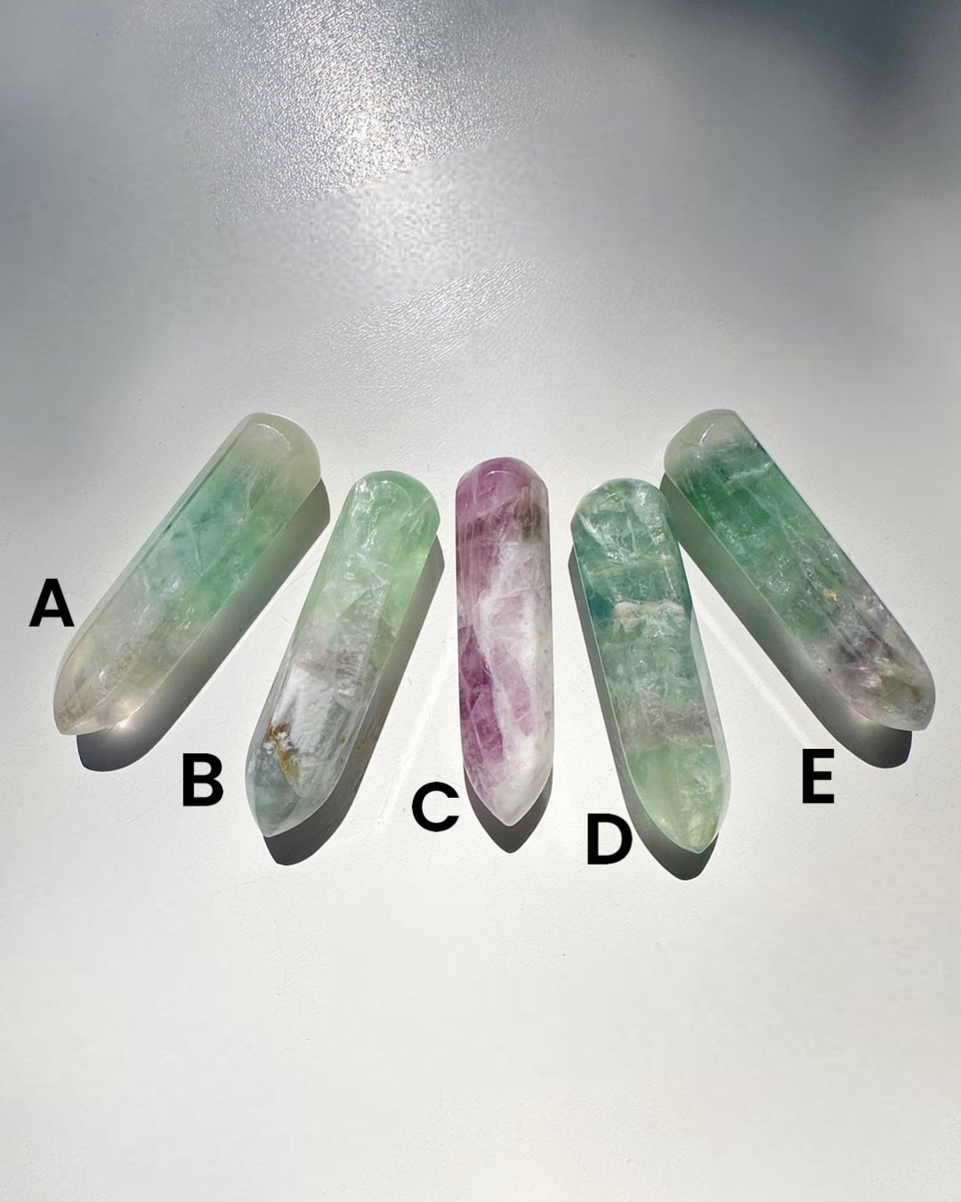 Fluorite Massage Wands - Baltic Mermaid