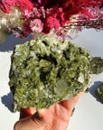 Epidote Quartz Cluster