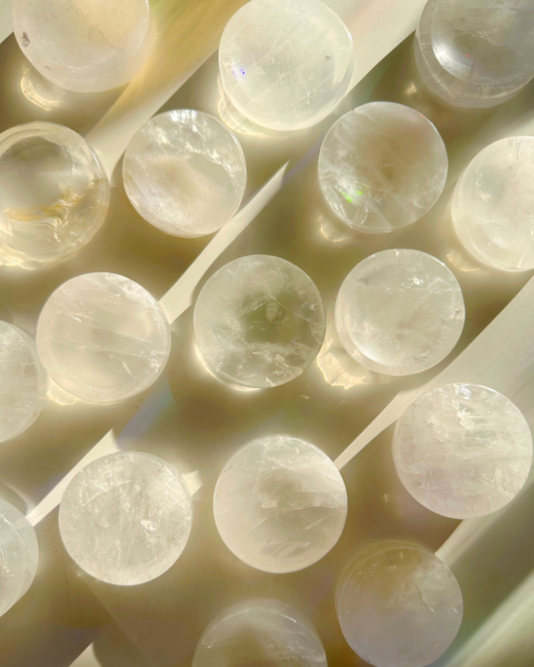 Clear Quartz Sphere Stand/Small Dish - Baltic Mermaid