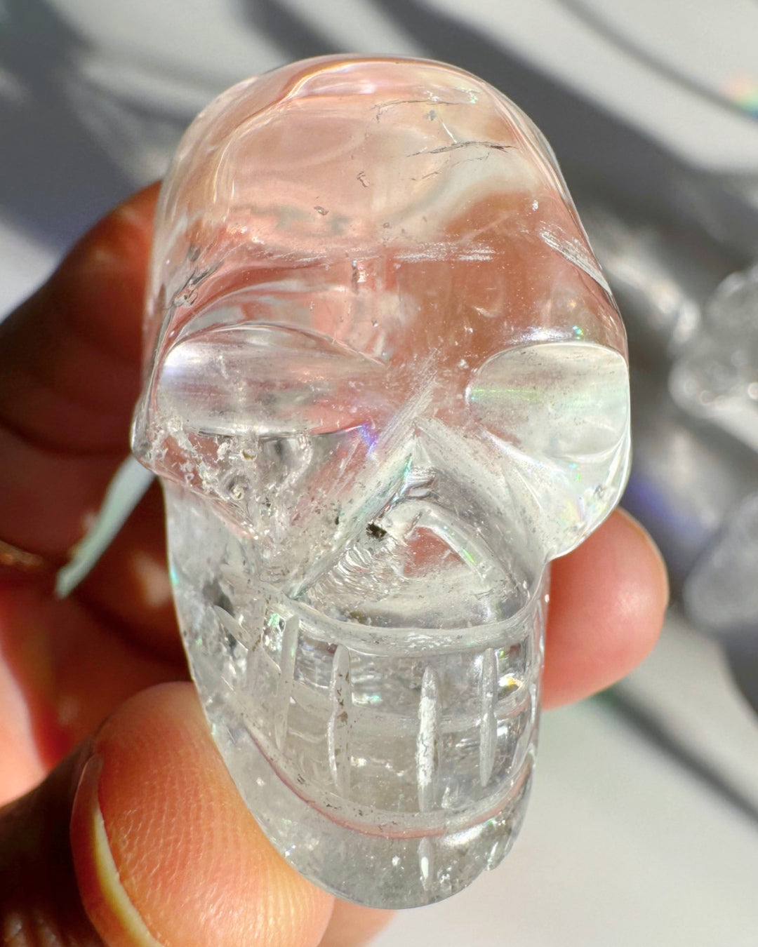 Clear Quartz Skull - Baltic Mermaid
