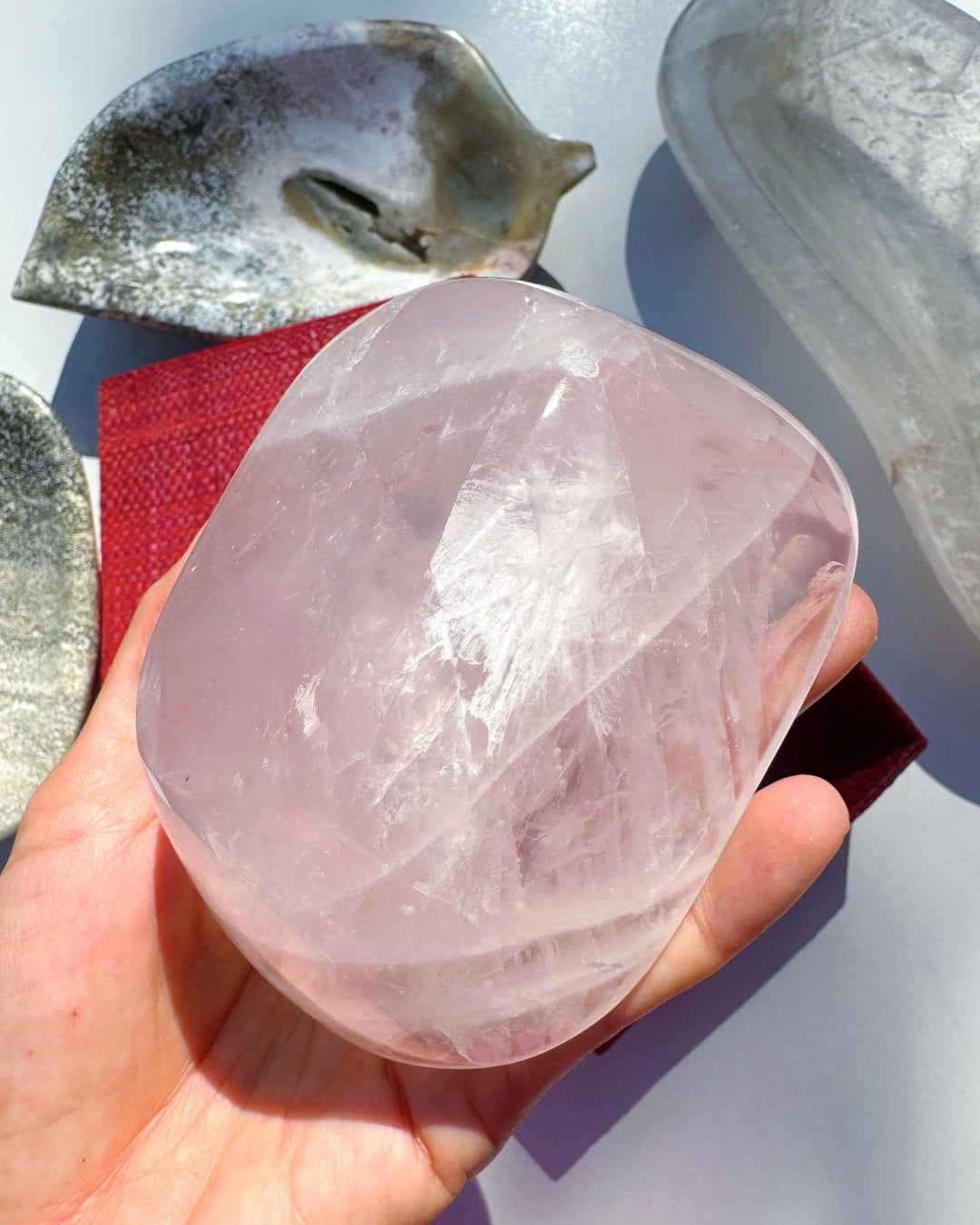 Rose Quartz Dish - Baltic Mermaid