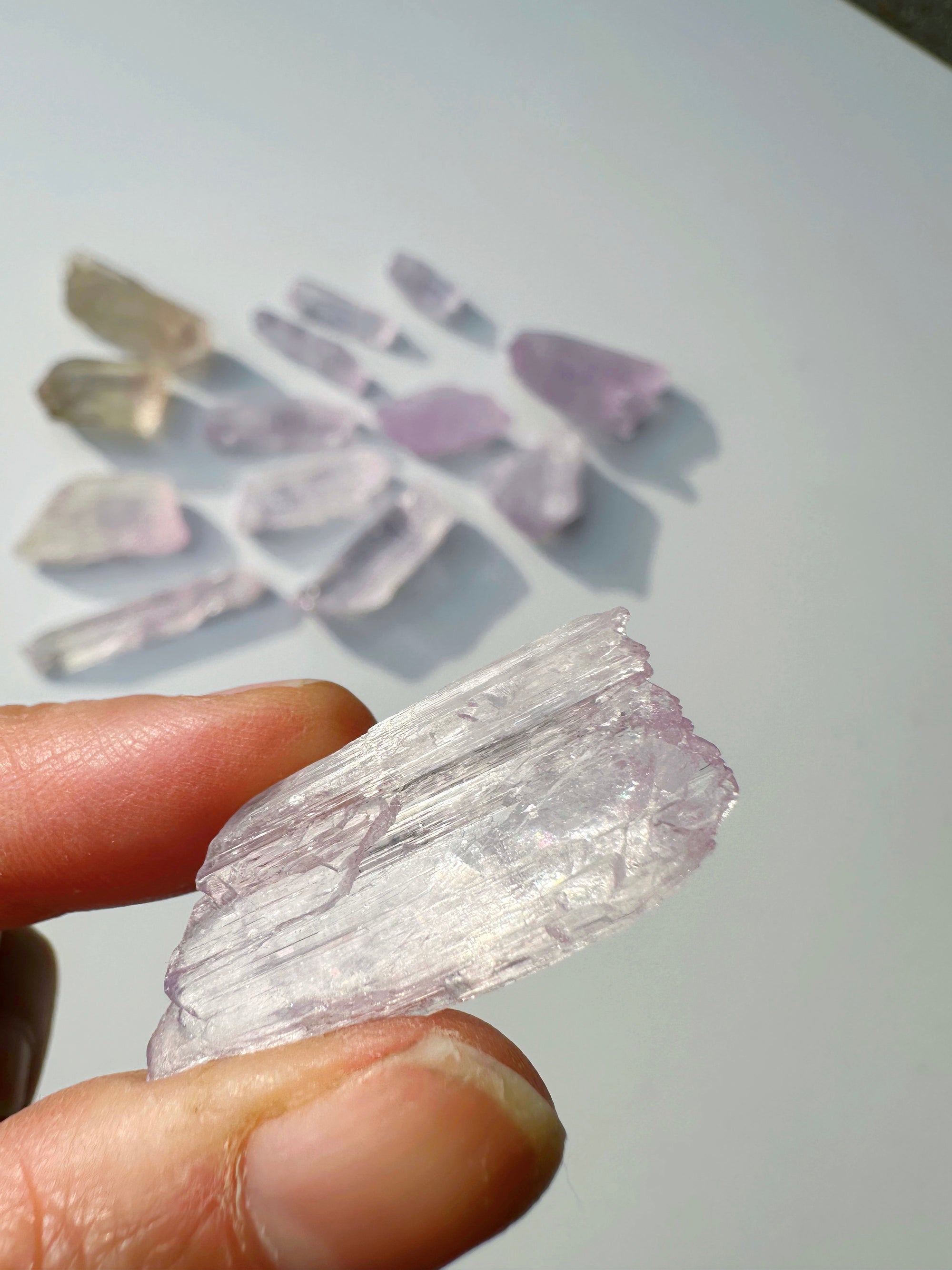 Raw Kunzite