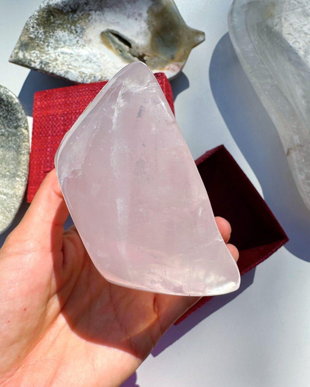 Rose Quartz Dish - Baltic Mermaid