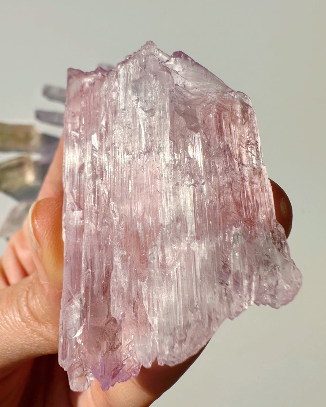 Raw Kunzite