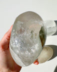 Clear Quartz Freeform w/ Chlorite Phantoms