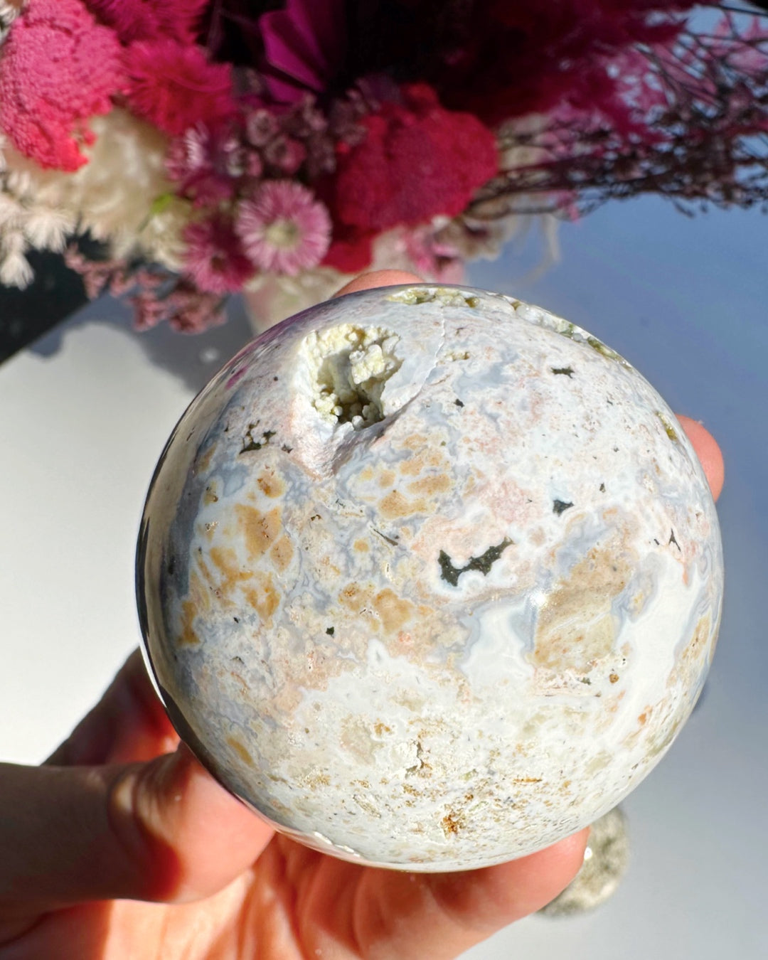 Ocean Jasper Sphere