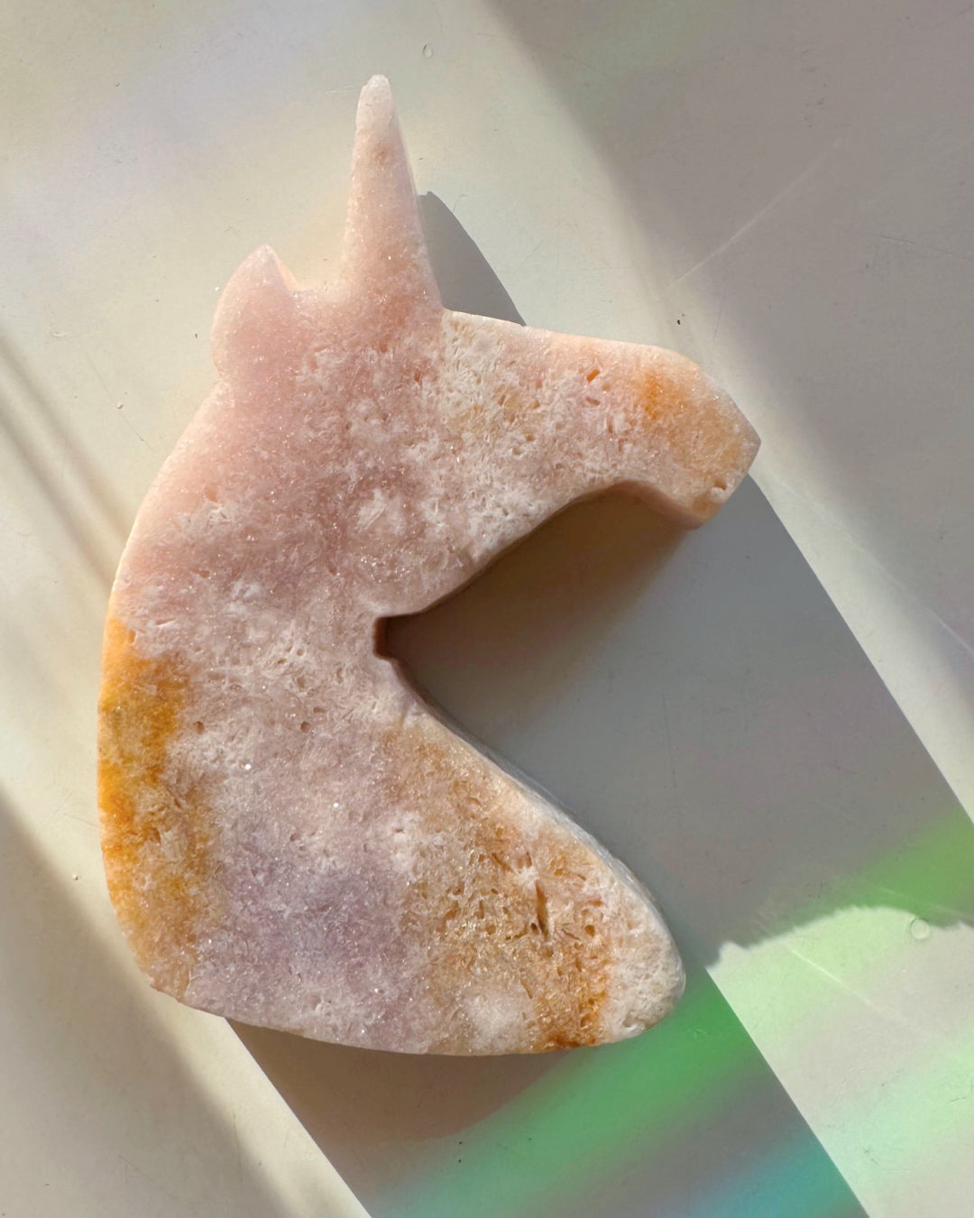 Pink Amethyst Unicorn - Baltic Mermaid