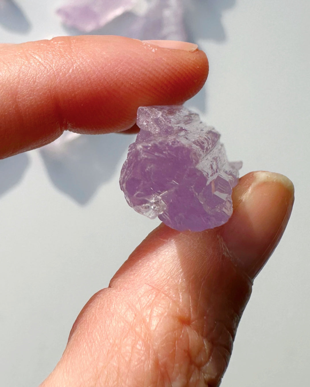 Raw Kunzite