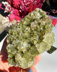 Epidote Quartz Cluster