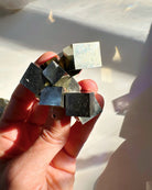 Pyrite Cube Cluster - AAA - Baltic Mermaid