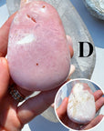 Pink Opal Palm Stones